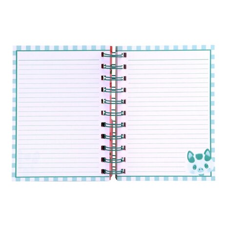 Bangoberry - gelaagd notitieboek met spiraal - Piggy Pig